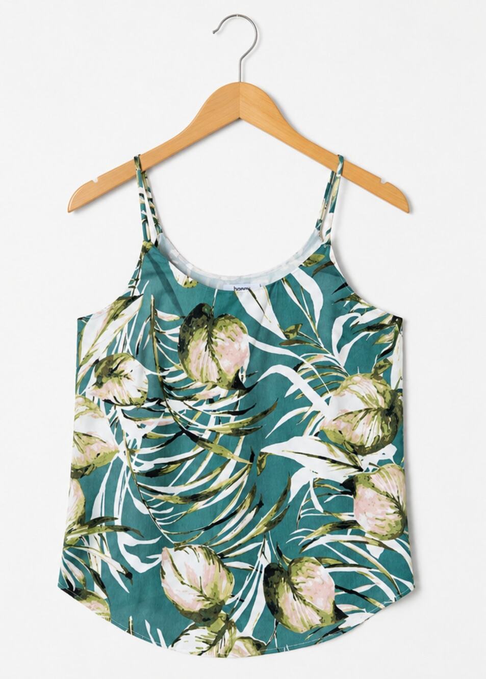 NWT Bar III Women's Palm Print Camisole Size XXS